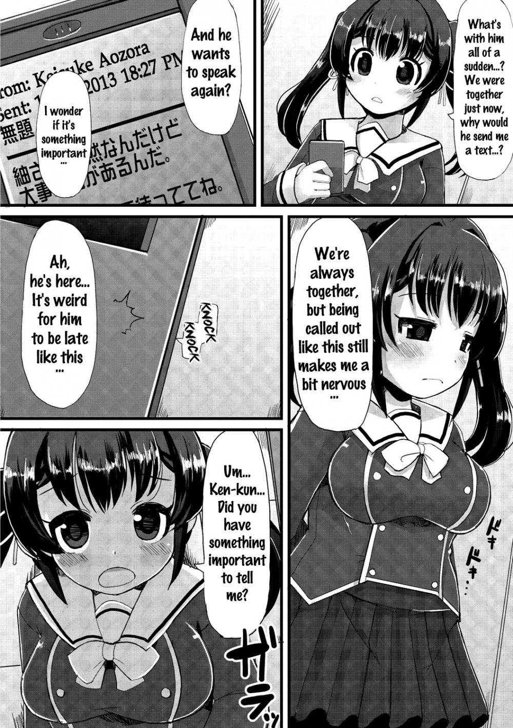 Hentai Manga Comic-A Large Breasted Honor Student Makes The Big Change to Perverted Masochist-Chapter 3-3